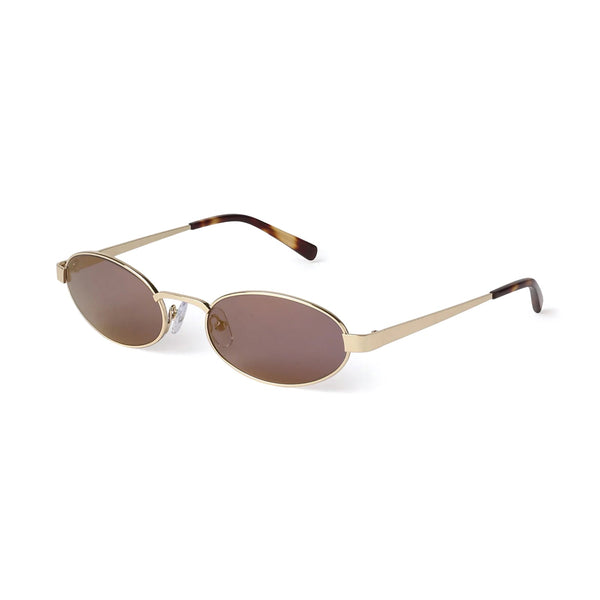 Banca / Gold Metal & Brown Lens - Shade Files